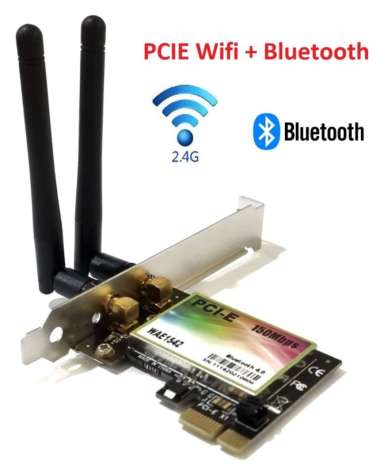 PCIE Wifi Bluetooth Qualcomm Atheros Network Wireless Card Adapter BEST SELLER Multicolor