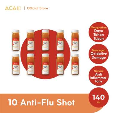 Acaii Tea 10 Anti-Flu Shot Package (10X125Ml)