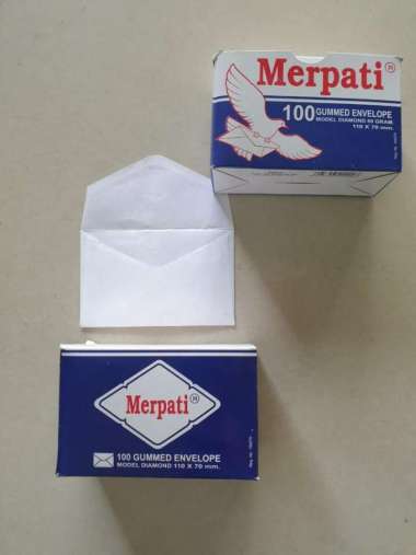 AMPLOP MERPATI MINI KIKY BIRU 80GR P:100