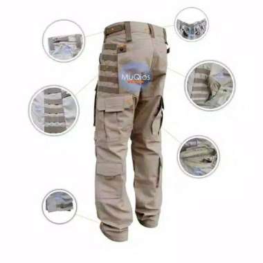 HPR NEW TACTICAL KITANIKA PANJANG | CELANA TACTICAL MODEL BARU 34 Cream