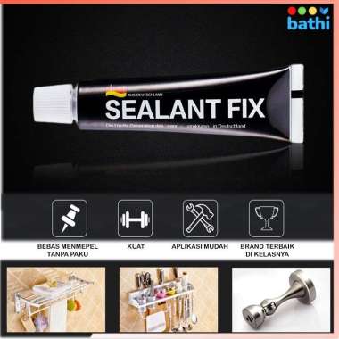 Sealent Power Glue 12g Lem Stainless Steel Kaca Aquarium Perekat Dinding Ubin Kaca Buram Polos