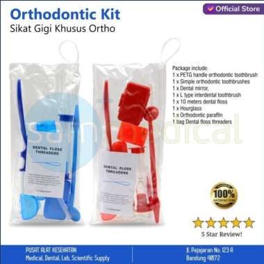 Orthodontic Kit - Ortho Kit - Sikat Gigi Khusus Ortho