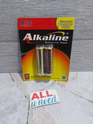 Batre ABC Alkaline AAA AA Isi 2 Isi 6 Original Baterai Alkaline AA Isi 2