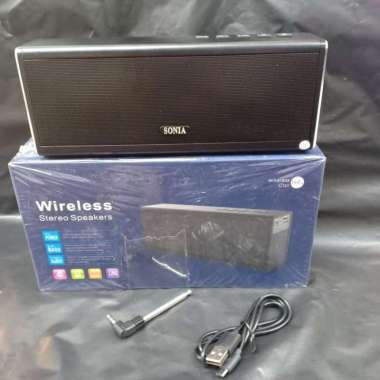 Speaker Portable Bluetooth Sonia Cm 20B / Speaker Mp3 Bass Sonia