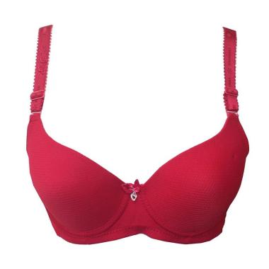 Aily 8833 Pori Bra Wanita [Cup B] 42B Merah
