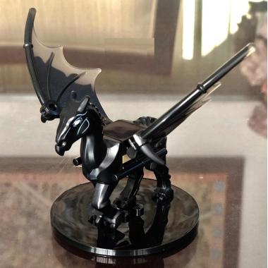 LEGO 75951-01 Harry Potter Black Pegasus with Round Baseplate Mainan Block & Puzzle