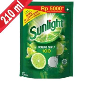 SUNLIGHT LIME POUCH 210ML / SUNLIGHT 5000