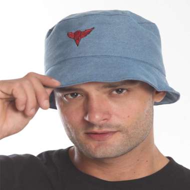 2nd RED Topi Pria Bucket Hat 002204B