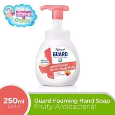 Biore Guard Foaming Hand Soap Pump 250 ml Pink