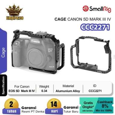 SmallRig Cage for Canon 5D Mark III or 5D Mark IV CCC2271