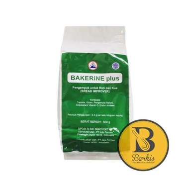 Bakerine Plus 500 Gr Bread Improver ; Pengembang Pelembut Roti