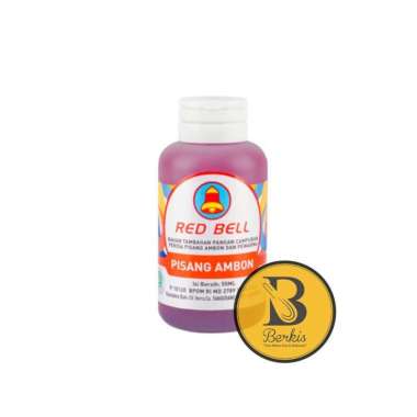 Red Bell Pasta Pisang Ambon 55 ML / Redbell Perisa Pewarna