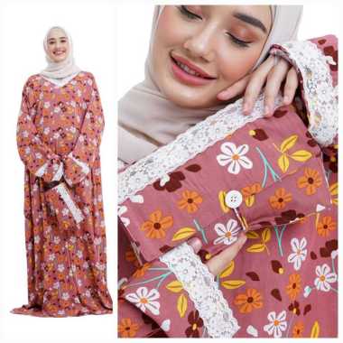 Mukena Tazbiya Abaya Series RAYON PREMIUM Jumbo Abaya Aliyah Terracota