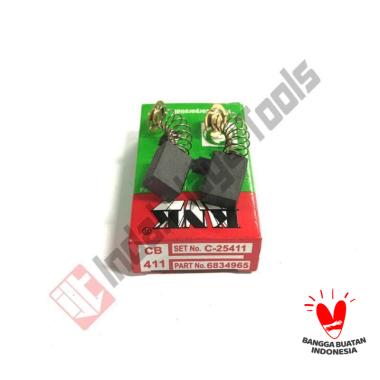 KNK Carbon Brush CB 411 for Maktec MT 954 Gerinda Tangan Sepul Bostel