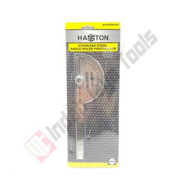 HASSTON PROHEX 0100-001 Busur Derajat Protractor Alat Ukur Sudut Penggaris