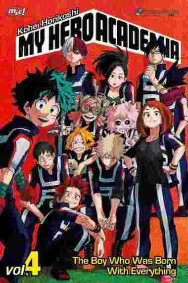 KOMIK MY HERO ACADEMIA/KOMIK BOKU NO HERO ACADEMIA VOL 04