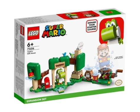 LEGO Super Mario 71406 Yoshi’s Gift House (246 Pieces), Mainan, Toys, Bricks