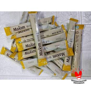 Maxim Coffee Kopi Korea Harga Ecer WHITE GOLD