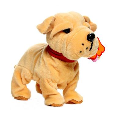 yellow dog plush
