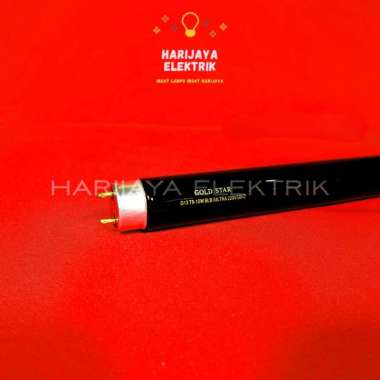 LAMPU NEON UV TL T8 REFILL 10 WATT BLB SENSOR UANG PALSU ULTRAVIOLET