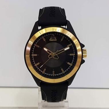 Reebok RD-MAK-G2 Rubber Strap Jam Tangan Pria Gold Black
