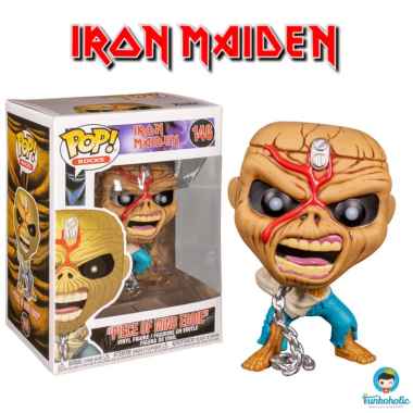 Funko POP! Rocks Iron Maiden Piece of Mind Eddie #146 Action Figure