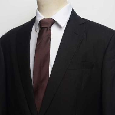 Dasi Neck Tie Coklat Tua Satin Neck Tie Houseofcuff 3 inch