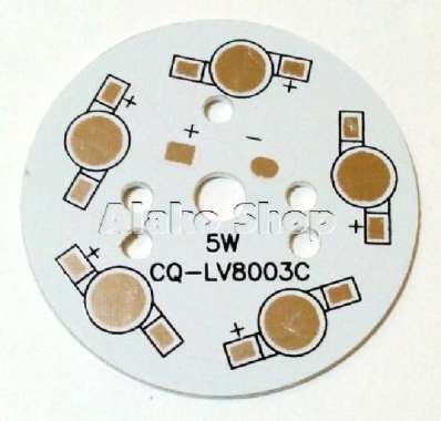 5W LED PCB Aluminium