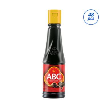 ABC Kecap Manis [135 mL/ 1 Dus/ 48 pcs/ Kemasan Botol Plastik Kecil]