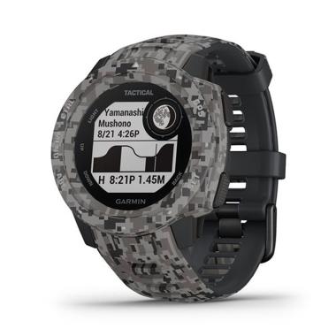 Garmin Instinct Tactical Smart Watch Camo Monterra Gray