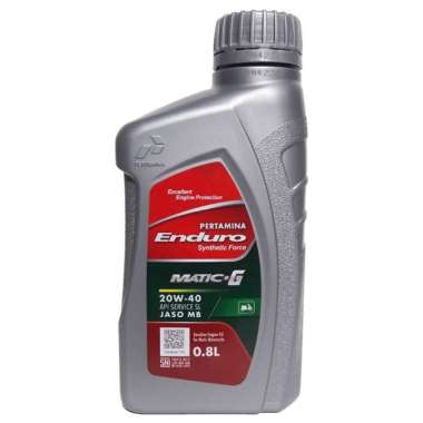 oli motor enduro matic-g 20w-40 api sl jaso 0.8 liter -66457