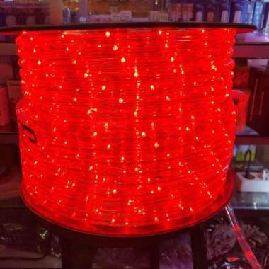 Lampu Selang Merah Bulat