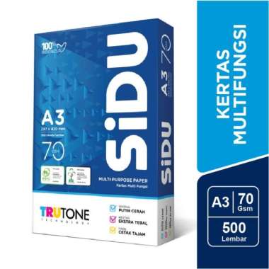 SiDU Kertas Fotocopy 70 GSM A3 - SDU PC 70 A3G
