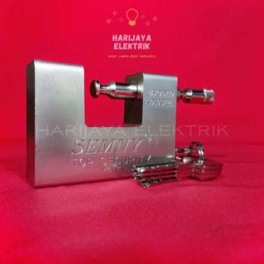GEMBOK PAGAR KOTAK SEMNY 94MM JUMBO BESAR PADLOCK ANTI MALING PANZER