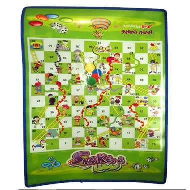 Mainan Edukasi Snake Ladder (Ular Tangga)