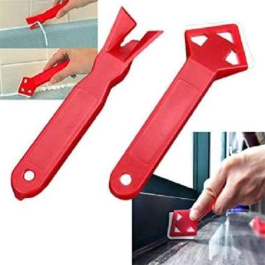 Alat Pembersih Lem Silikon perapi tepi dinding keramik kaca akuarium