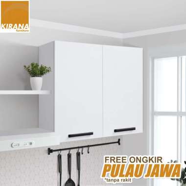 FULL KAYU β Kirana Kitchen Set Rak Dapur Kabinet Dapur Modern Minimalis Nebraska 2 PINTU ATAS