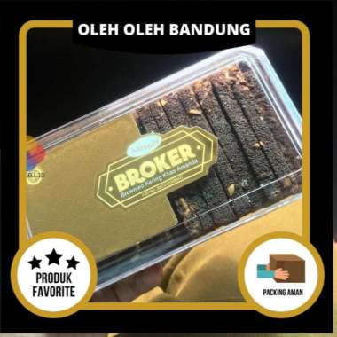 Broker by Amanda Brownies - Brownies Kering Oleh Oleh Bandung