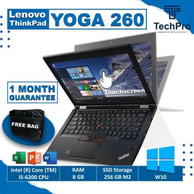 Laptop LENOVO THINKPAD X260 Intel Core i5-6th Gen (RAM 8GB, SSD 128GB)
