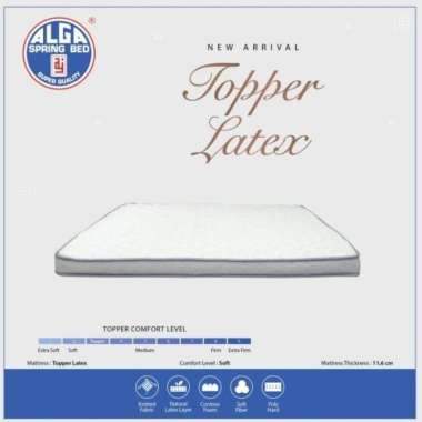 ALGA Springbed Topper Latex - Tebal 11.5cm 120x200