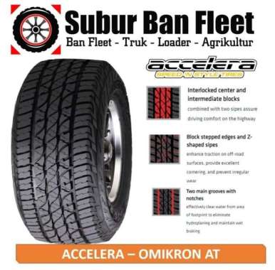 Accelera OMIKRON AT 265/65 R17 BAN MOBIL FORTUNER Land Cruiser Prado