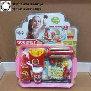 Mainan Anak - Mainan Fastfood Gourmet Dilicious