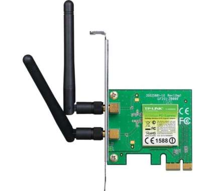 Wifi Card 300Mbps PCIe TPlink / TP Link Bisa untuk PC branded yg kecil