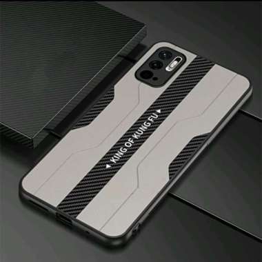 CASE XIAOMI REDMI NOTE 10 FASHION CASE CARBON FIBER PROTECTION CAMERA Putih