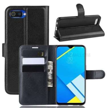 Flip Cover Oppo A1K Wallet Leather Magnet Case