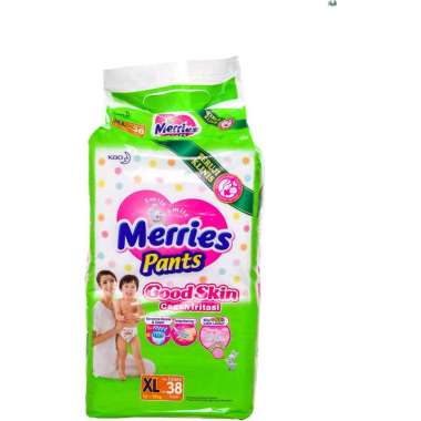 Promo Harga Merries Pants Good Skin XL38 38 pcs - Blibli