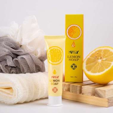 Kelly Lemon | Sabun cuci muka Kelly | Kelly lemon besar | Kelly lemon kecil | Pembersih muka | Sabun