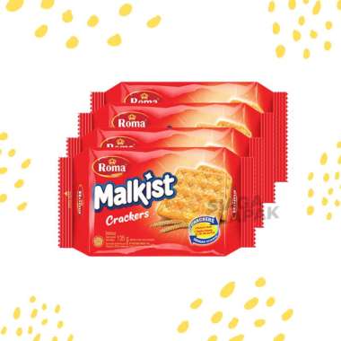 Biskuit Roma Malkist Crackers 135 gram