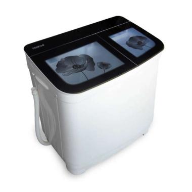 Denpoo DW 9893K Platinum Mesin Cuci [9 kg] Unit Only WhiteBlack JABODETABEK