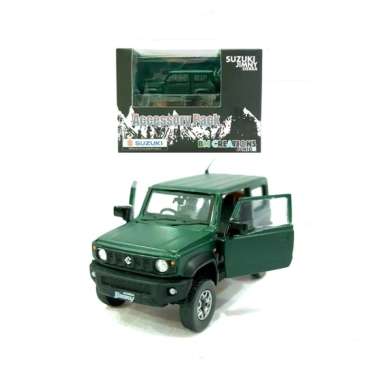BM CREATIONS 136174 #032 Suzuki Jimny Sierra + Accessories Diecast - Green